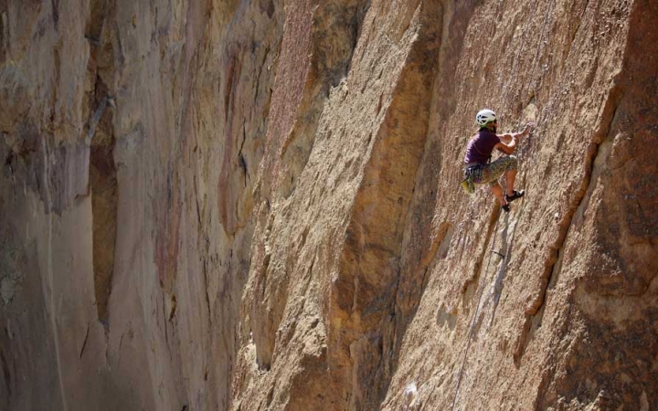 rock climbing trip for teens